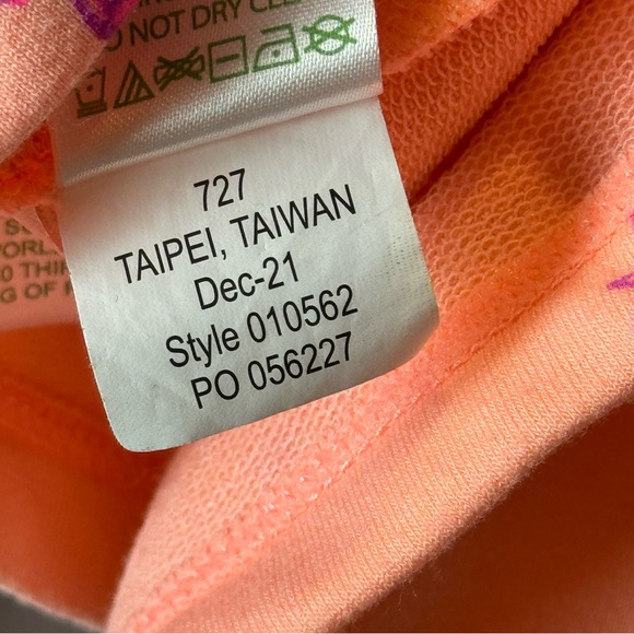 Lilly Pulitzer Mini Jansen Sweatshirt Peach Flamingo XS (2-3) - Picture 9 of 9